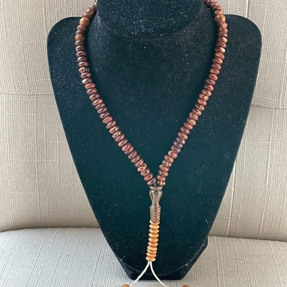 Islamic Tasbeeh Handmad Beads Prayer Beads Real Wood Muslim Tasbeh Beads New - Picture 9 of 9